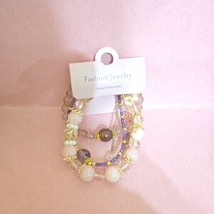 Fashion Jewelry Pastel Beaded Bracelet